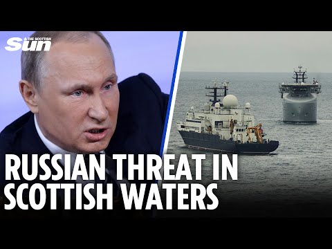 Russian spy ship spotted near Scotland aiming lasers at RAF pilots - UK warn Putin 'we are ready'