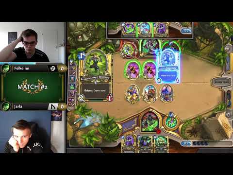 Felkeine vs Jarla - Division A - Hearthstone Grandmasters Europe 2020 Season 1 - Week 4