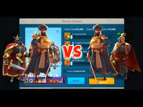 Saladin/William vs Saladin/Cao Cao - not full - Rise of Kingdoms RoK