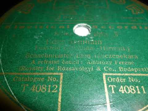 Efim Schachmeister Orchester, Ambrózy Ferenc, Meine Mama war aus Yokohama (Édes Mamam), 1930