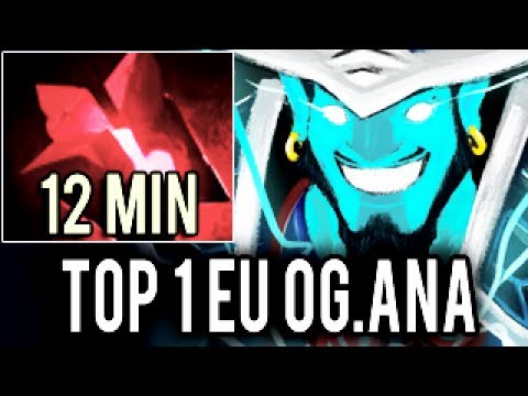 STORM SPIRIT GOD IS BACK! 12 Min Bloodstone 30 Kills by Top 1 EU OG.Ana Insane Gameplay 7.06 Dota 2