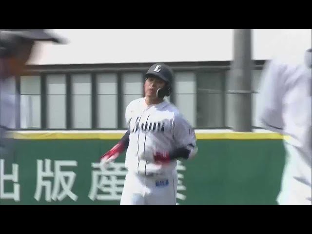 【ファーム】ライオンズ・岸 レフトへの2ランで突き放す!! 2021/4/24 L-M(ファーム)