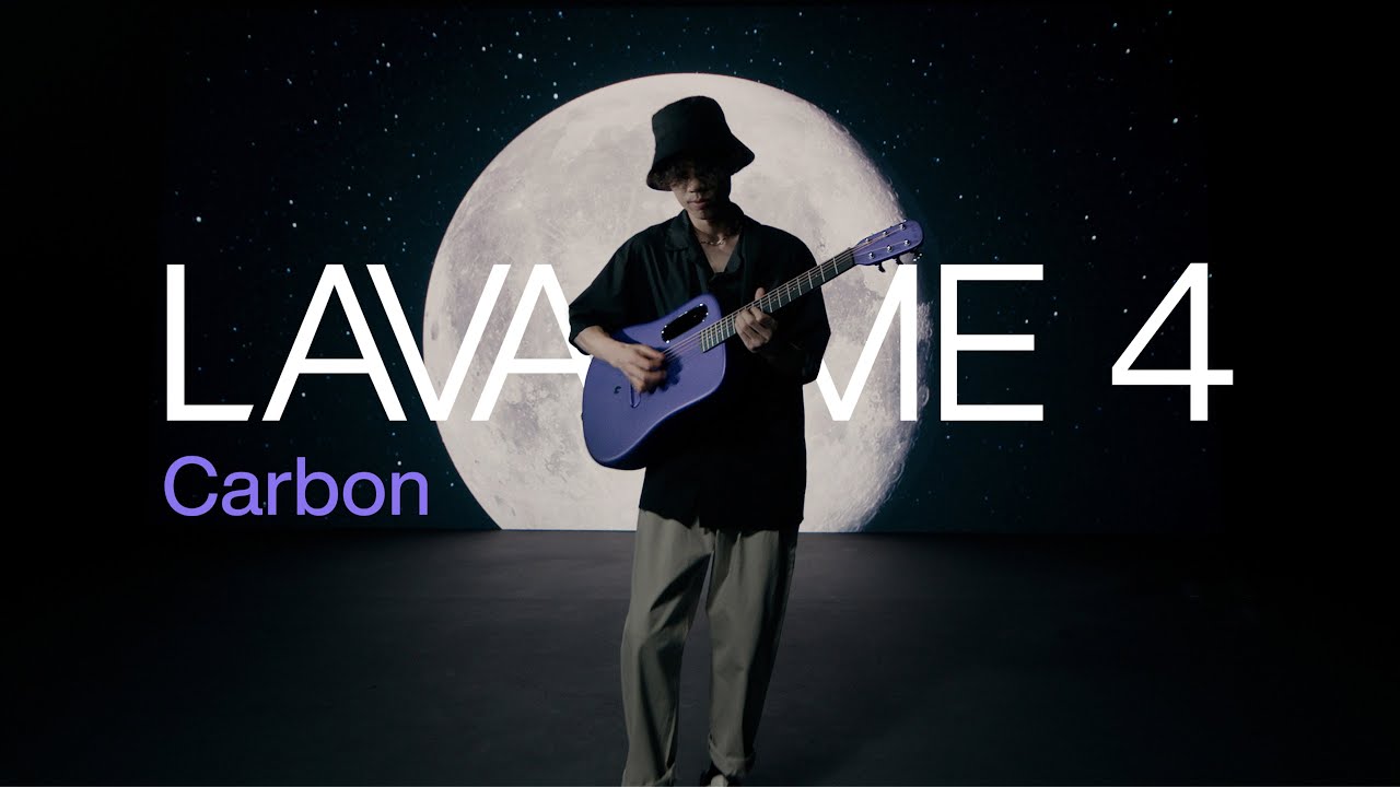 LAVA MUSIC Westerngitarre ME 4 Carbon 36" White mit Airflow Bag LAVA MUSIC Westerngitarre ME 4 Carbon 36" White mit Airflow Bag