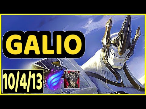 GALIO VS SYNDRA - 10/4/13 KDA MID GAMEPLAY GRANDMASTER I