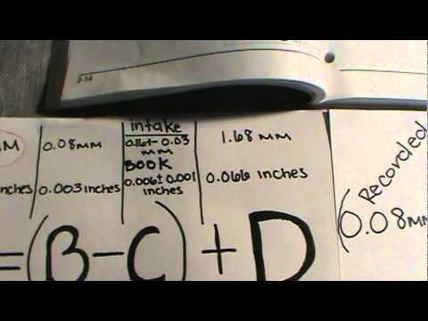 Valve shim adjustment calculations made simple