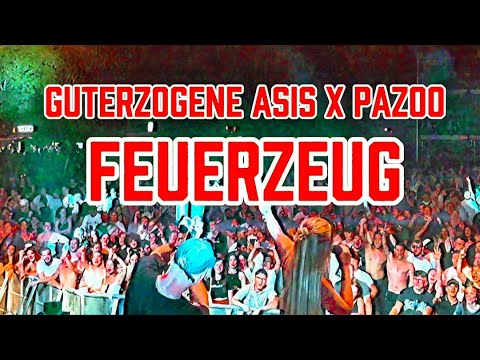 Guterzogene Asis x Pazoo - Feuerzeug ( Lyrics Video )