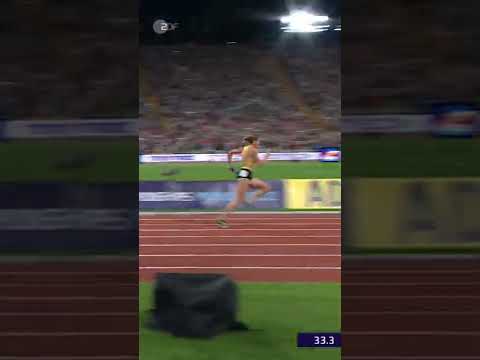 Wahnsinns Gold-Lauf von Deutschland 🤩 | sportstudio | #shorts