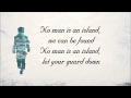 No Man Is an Island (Lyrics) - Tenth Avenue North ...