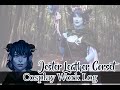 Cosplay Worklog: Jester Leather Corset pt2 || Black Wolf Cosplay