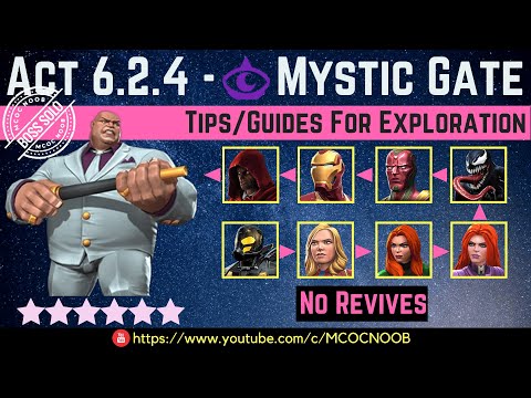 MCOC: Act 6.2.4 - Mystic Rarity Gate - Tips/Guide - No Revives - Story quest
