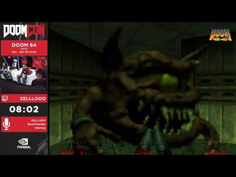 Doom 64 Speedrun by ZELLLOOO - Quakecon 2019