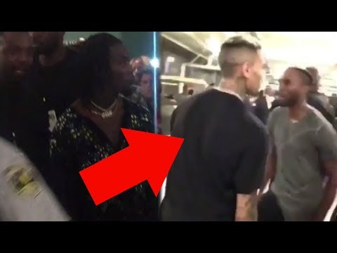 CHRIS BROWN VS MIGOS FIGHT (BET AWARDS 2017)