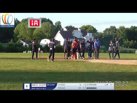 MLC Jr - NJ Panthers Vs North Atlanta CA @ Cricademy