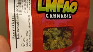 lmfao cannabis romulan strain review