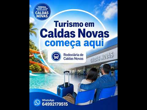 Turismo em Caldas Novas começa aqui