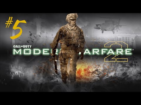 CALL OF DUTY MODERN WARFARE 2 2009 Gameplay Walkthrough Part 5 Campaign - No Commantary