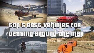 GTA Online Top 5 Best Vehicles For Getting Around The Map Fast