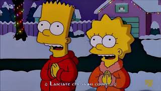 [I Simpson] Bart + Lisa - Joy to the World + Silent Night (Sub Ita)