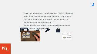 How To Replace 2017–2024 Cadillac XT5 Key Fob Battery – DIY Remote Battery Change