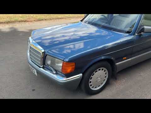 Mercedes 500SE OBZ 4163 walk round