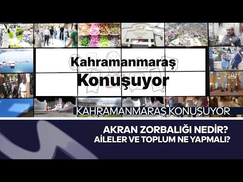 Kahramanmaraş Konuşuyor: Akran Zorbalığı! Halk Ne Diyor?