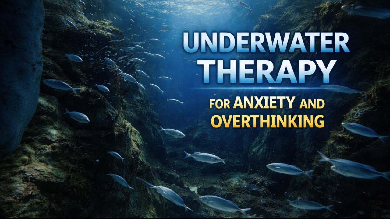 Underwater Therapy for Anxiety and Overthinking | 10 Hours