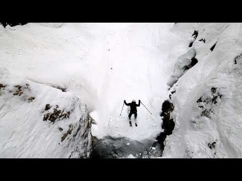 Sassongher winter descent...