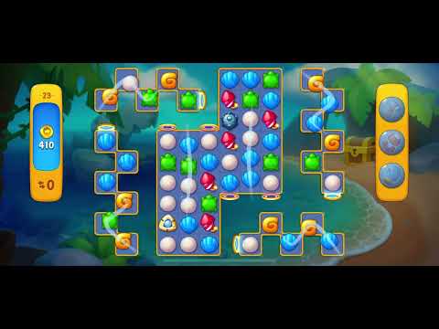 Fishdom Gameplay Level 23- Swift Escapade