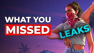 GTA 6 Leaks: What Rockstar Didn't Want You To See Yet