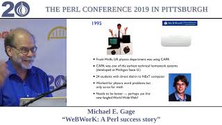 Michael Gage - &quot;WeBWorK - A 23 year Perl success story&quot;