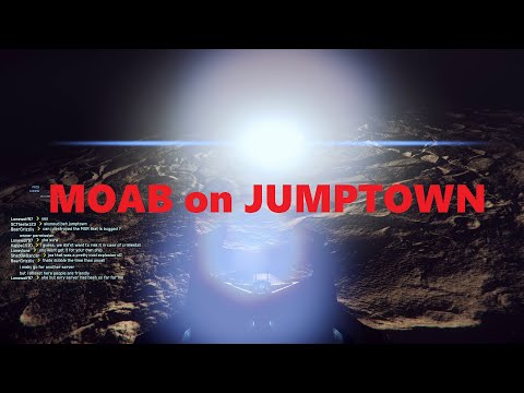 Star Citizen | Hercules A2 Bombing Jumptown 2.0 | MOAB S10 BOMB DROP | Bombenabwurf