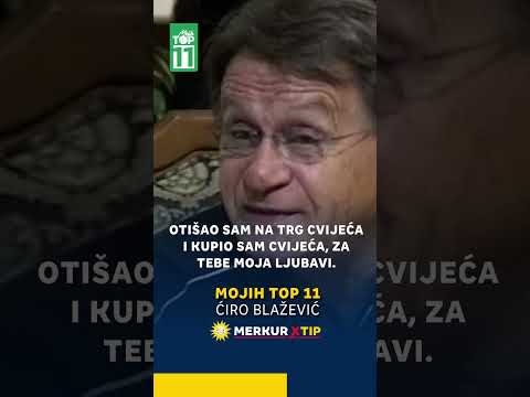 SJAJNO! ĆIRO RECITUJE PREVERA - Ćiro Blažević - Mojih TOP 11