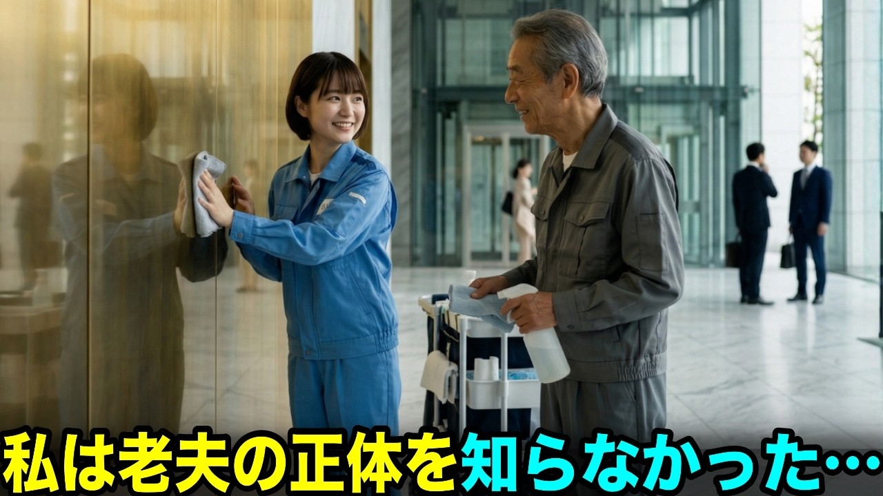 ビルを綺麗にしただけなのに解雇された…公園で凹んでいると高級車が現れ連れて行かれた先にまさかの・・・