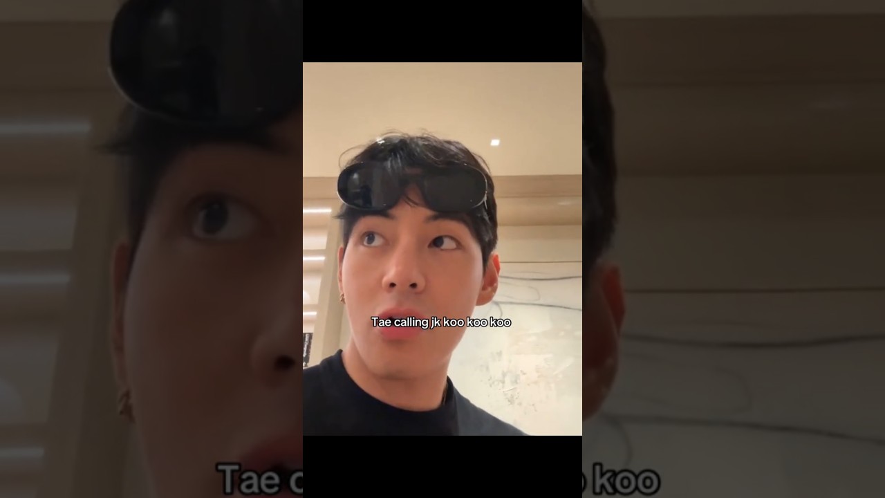 TAE CALLING JK KOO KOO 👀🤭 #TAEKOOK #REAL