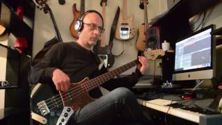 don't dream it s over - Paul Young -cover bass- score - fender JB MIM