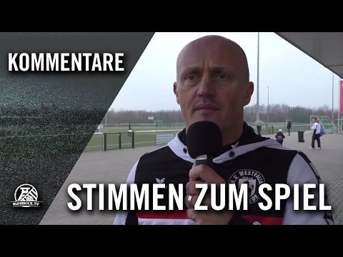 Die Stimmen zum Spiel (Westfalia Wickede - Holzwickeder SC, Westfalenliga, Staffel 2) | RUHRKICK.TV