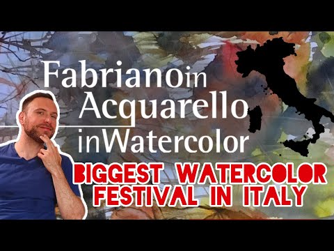 Watercolor Event, Art Supplies, Master Demos, Plein Air: visit FABRIANO IN ACQUARELLO