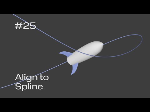 Cinema 4D Quick Tip #25 - Align to Spline (Project File on Patreon)