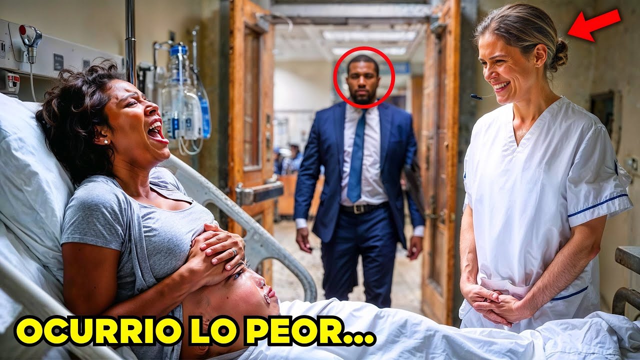 Enfermera Ignora a Mujer Negra Embarazada, Pero No Sabia Que Su Marido es el Dueño de Hospital...