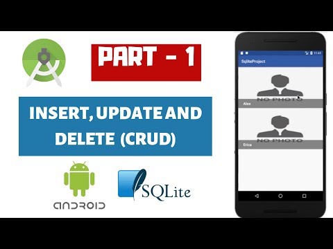 How to Insert, Update and Delete in Android [Part-1]