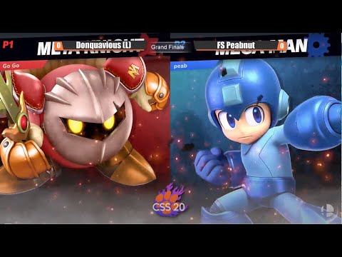 Clemson Smash Series 20 - GF Game 4 - Donquavious (Meta Knight) vs. Peabnut (Mega Man) - SSBU