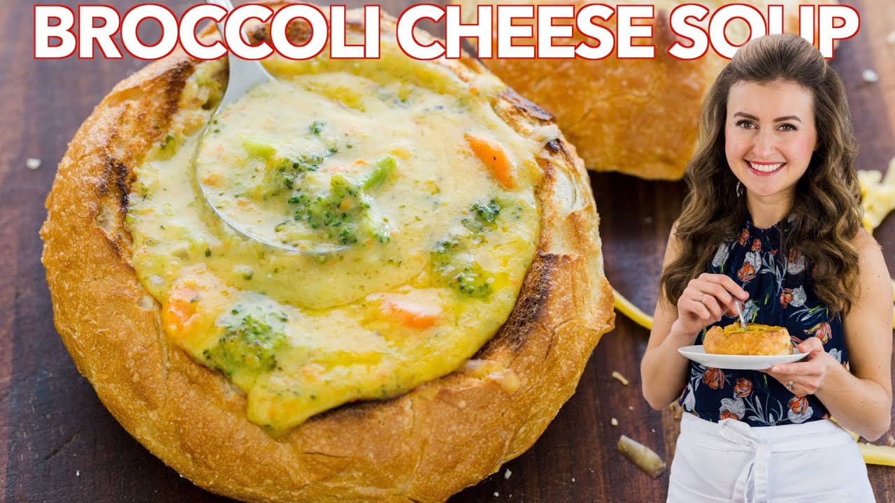 Homemade Broccoli Cheese Soup Recipe