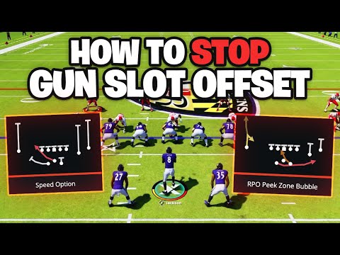 Easiest Way to Stop Gun Slot Offset | Madden 24 Tips