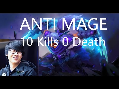 Rank Game : Aui_2000 Anti Mage Patch 7.05 10 kills 0 Death Highlights