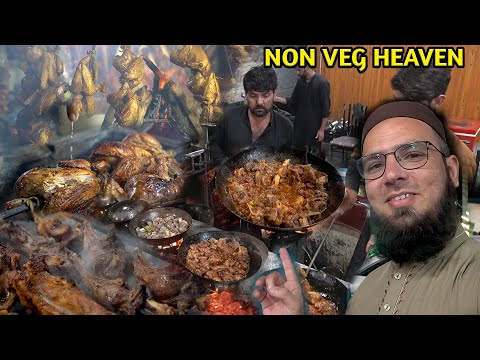EXTREME NON VEG FOOD TOUR | BEST DUMBA TIKKA | BALOCHI SAJJI | SHINWARI KARAHI IN ABBOTTABAD