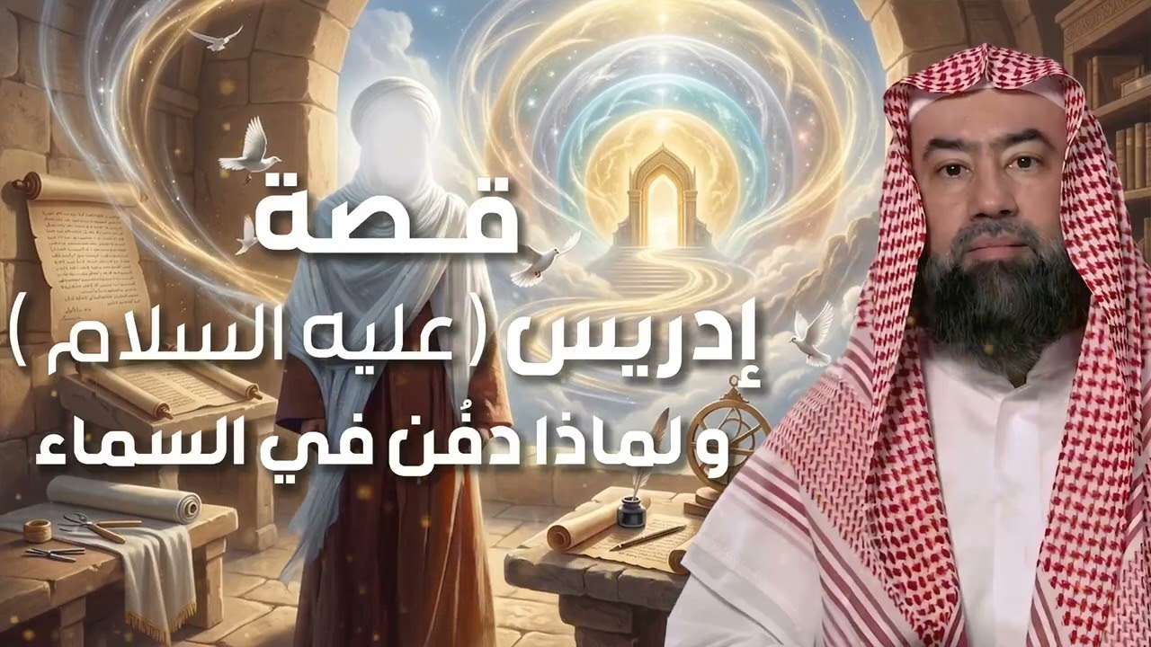 نبيل العوضي | قصة نبي الله إدريس عليه السلام ولماذا رفعت الملائكة إلى السماء ?
