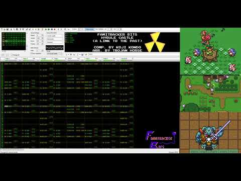 Famitracker Bits - Hyrule Castle (A Link to the Past) [VRC6]