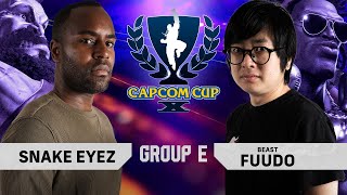 Snake Eyez (Zangief) vs. Fuudo (Dee Jay) - Group E - Capcom Cup X