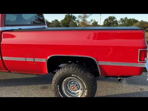 Restored 1984 Chevrolet K10 4x4