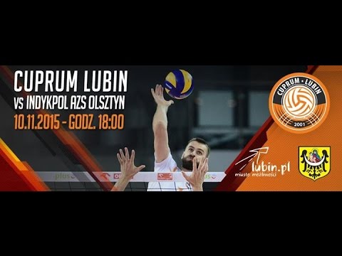 3. kolejka l Cuprum Lubin - Indykpol AZS Olsztyn l Skrót (10.11.15)